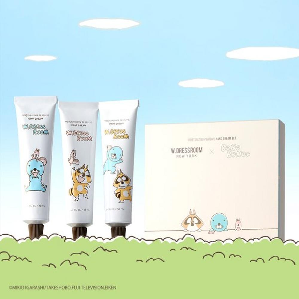 [w Dressing Room] Perfume Hand Cream Bono Bono Edition Set Of 3  30ml 3ea 