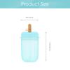Creative Ice Bottle Portable Cartoon Beverage Cup for Summer Outdoor Travel Juice Coffee Tea Smooth Easy Clean