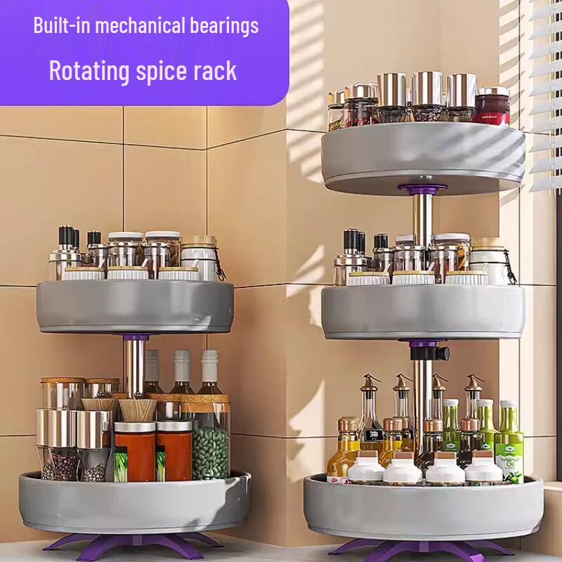 Rotating Kitchen Spice Rack