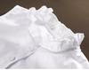 Women's Korean Style Sleeveless Stand Collar Cotton Shirt - Versatile Base Layer for Autumn/Winter, Ideal with Suits & Sweaters.