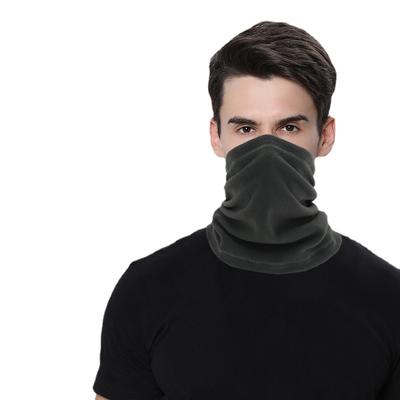 Fleece Neck Warmer Gaiter Balaclava Scarf Wrap Winter Windproof Face Covering for Skiing Climbing