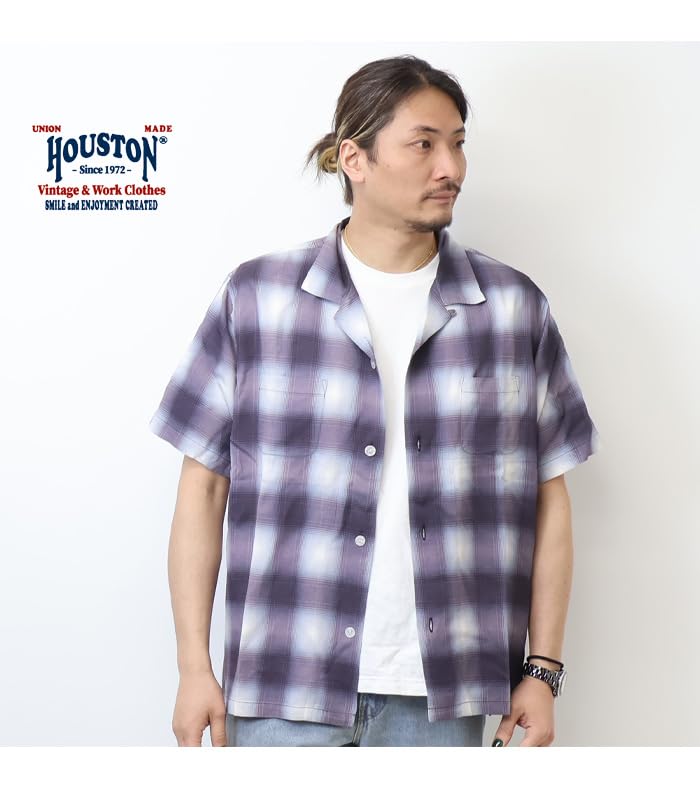 OMBRE CHECK SHIRT [Houston] S/S