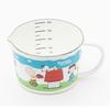 Snoopy Enamel Measuring Cup, Small, 450ml, SNJ-904