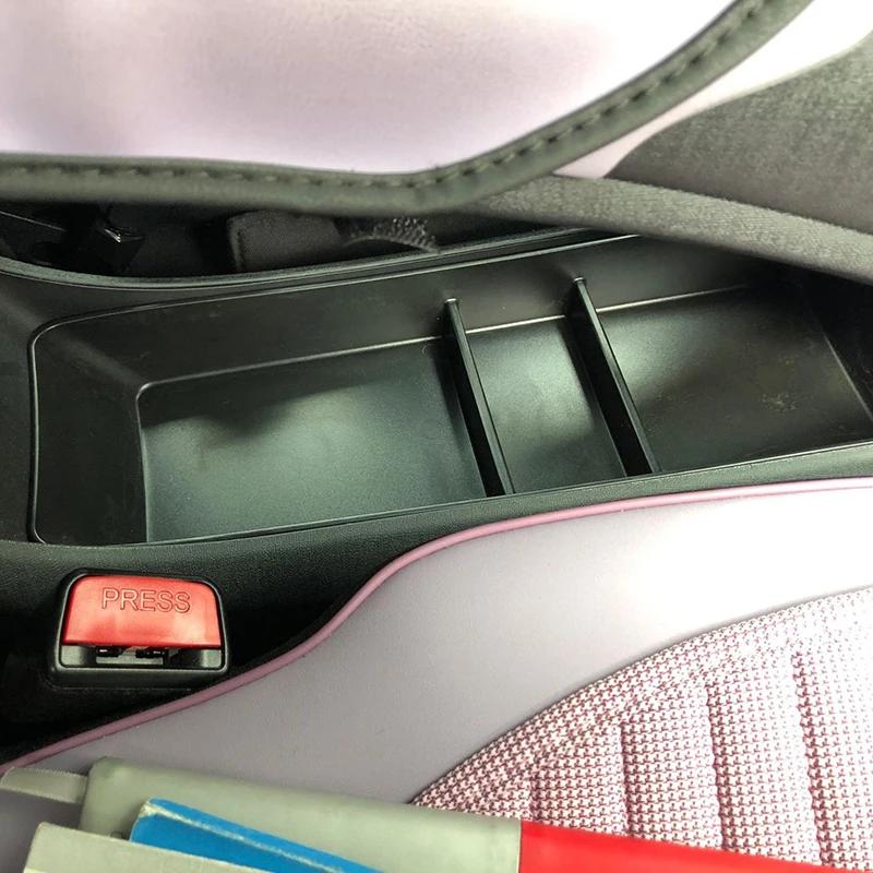 For BYD Dolphin Car Center Console Tray Central Lower Layer Storage Box Car Interior Storage Organizer Stowing Tidying