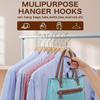 100pcs Clothes Hanger Connector Hooks Hanger Extender Clips Heavy Duty Plastic Hooks Space Saving Hanger for Organizer Closet