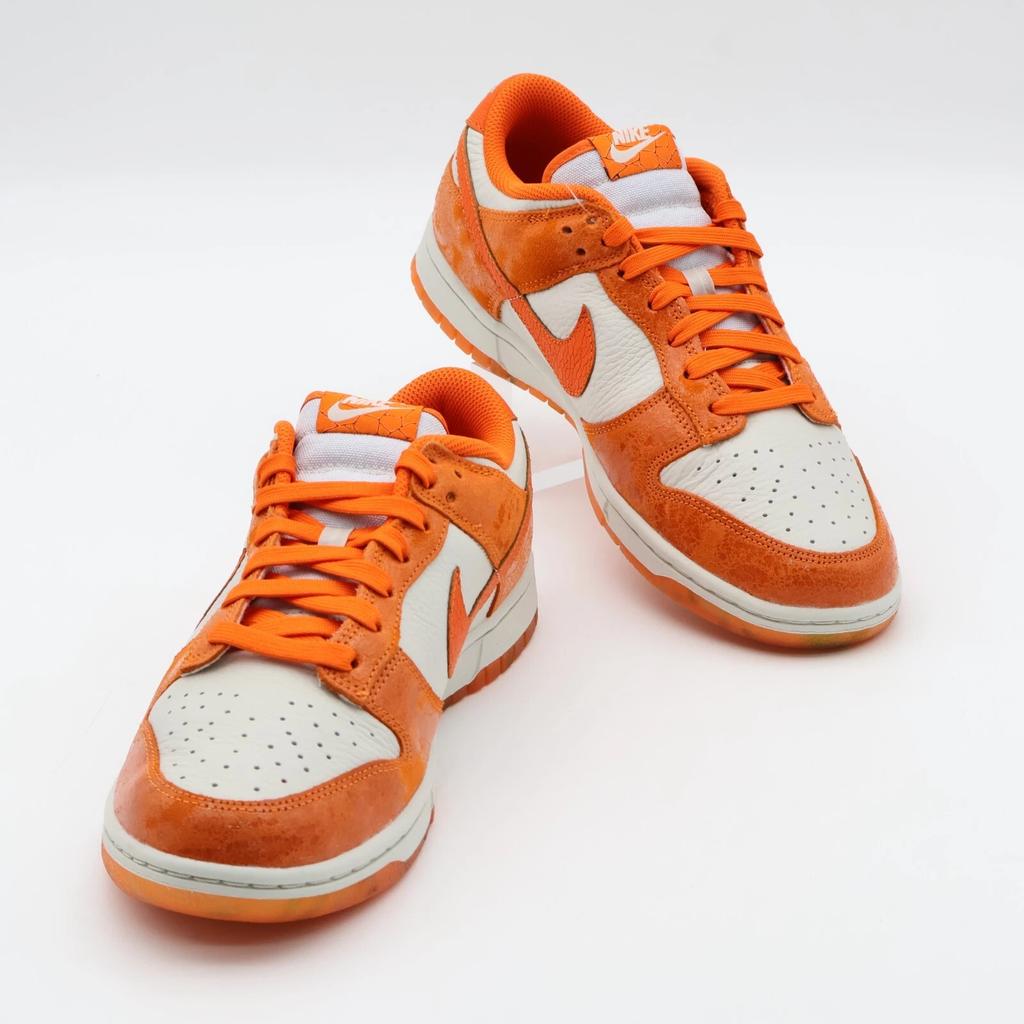 FN7773-001 Nike Dunk Low Total Orange Light Bone Safety Laser (Women's)