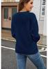 2025 Autumn/Winter Women's European and American Flag Round Neck Fashion Sweater for Easter & Independence Day