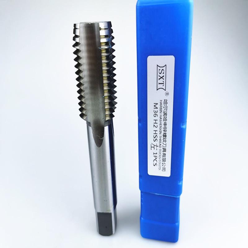 Left-Hand High-Speed Steel Taper Tap, Reverse Thread, Straight Flute for M2-M24, Coarse/Fine Threads, Non-Standard M3*0.6 LH (1 piece)