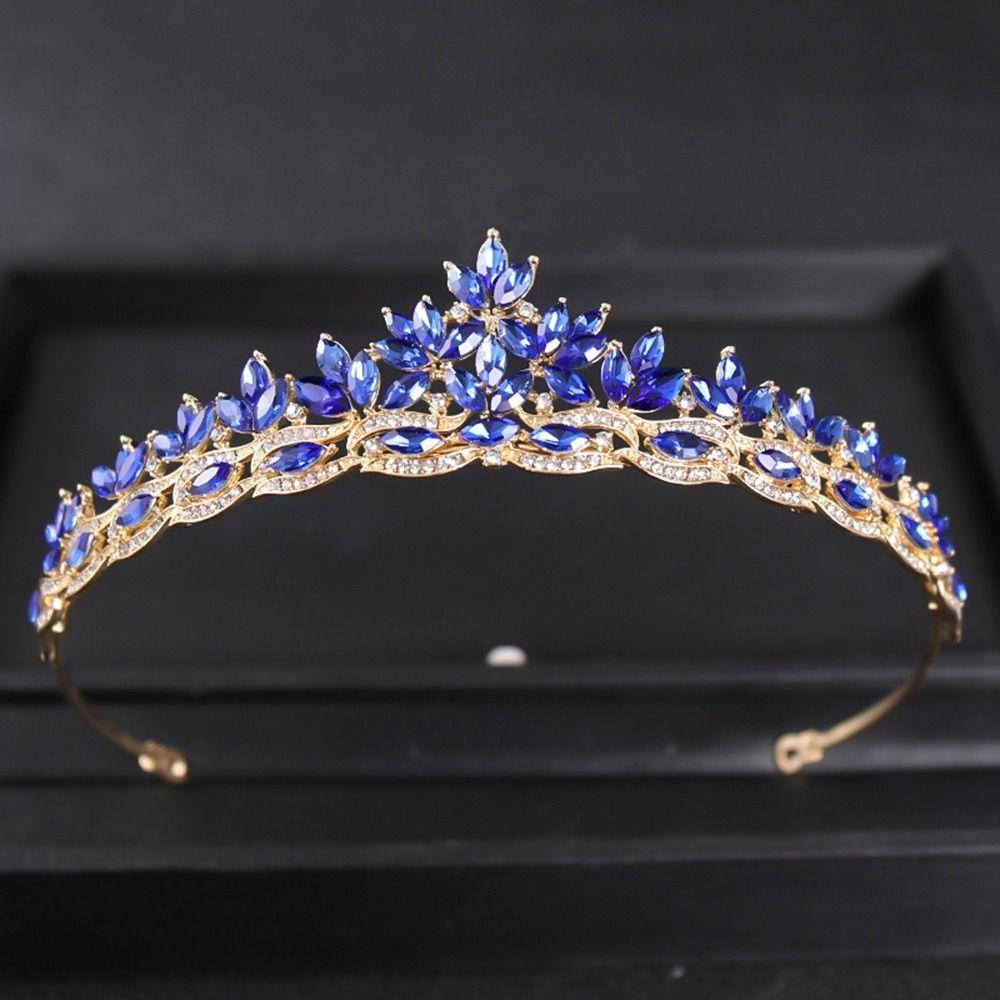 Headband Bridal Tiara Leaf Bridal Crown Korean Style Bridal Headwear Women Tiara Wedding Jewelry