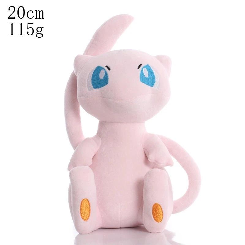 Cute Pikachu Plush Toy Charmander Squirtle Bulbasaur Stuffed Doll Eevee Scorbunny Gengar Snorlax Christmas Gifts.