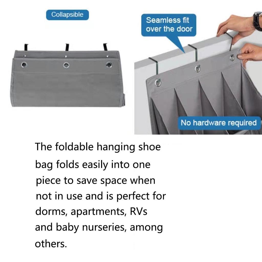 Wall-Mounted Multi-Layer Hanging Organizer for Shoes and Sundries
