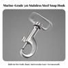 Hundeleinen-Clips Hardware Langlebig für Outdoor-Ausrüstung