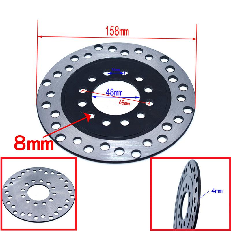 Front Rear Brake Disc Rotor 108 130 158 170 180 190MM For 50 125cc 150cc 200cc 250cc Quad Pit Dirt Bike ATV UTV