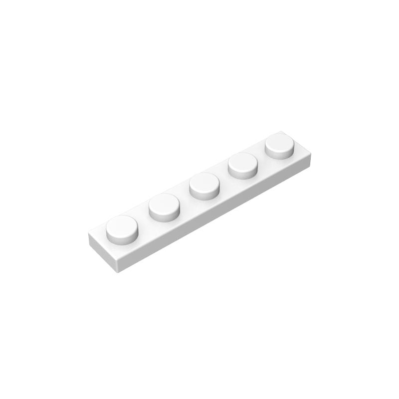 78329 Plate 1 x 5 Bricks Collections Bulk Modular GBC Toys For Technical MOC DIY Building Blocks Compatible