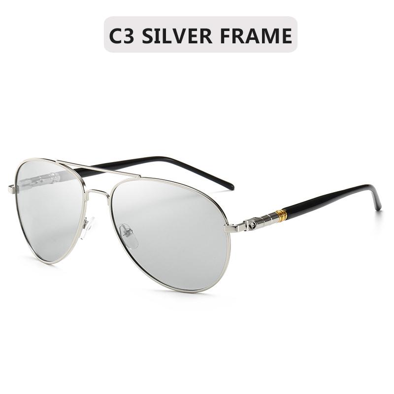 

Поляризованные фотохромные солнцезащитные очки, мужские дизайнерские солнцезащитные очки-хамелеоны для вождения, меняющие цвет gafas de sol de los hombres C3