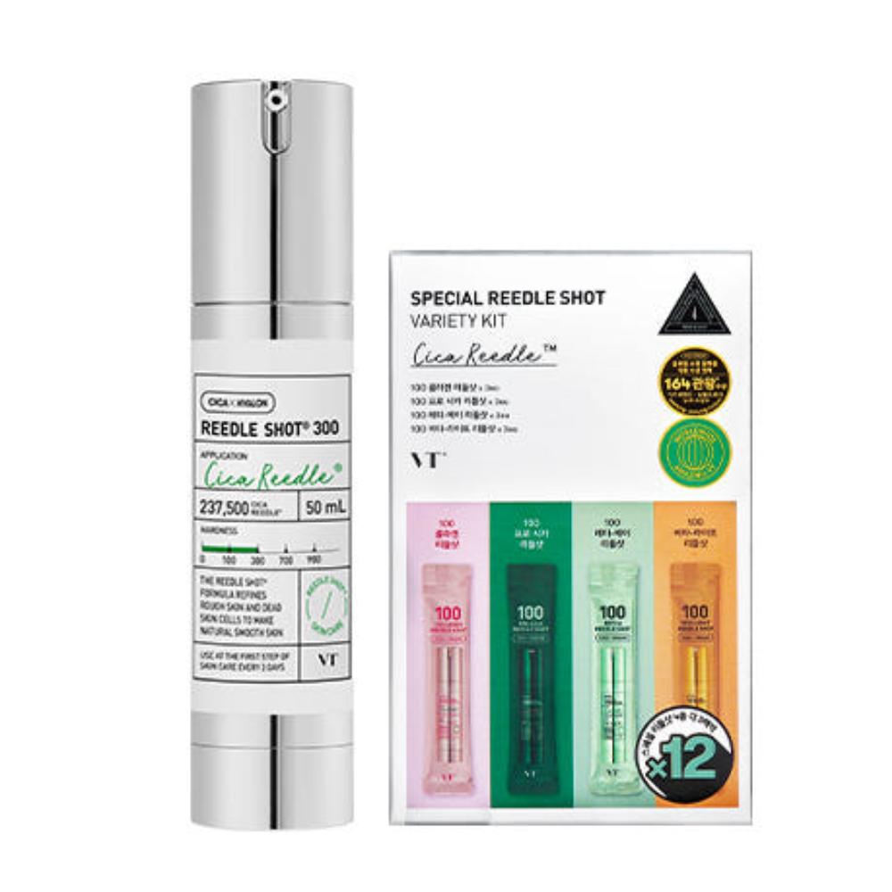 

VT Needle Shot 300 Ampoule 50 ml + Special Needle Shot Variety Kit (2 ml × 12 EA) – 2-Piece Set