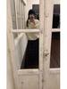 Viaplan Korean Autumn/Winter Elegant Retro Plaid Wool A-line Skirt