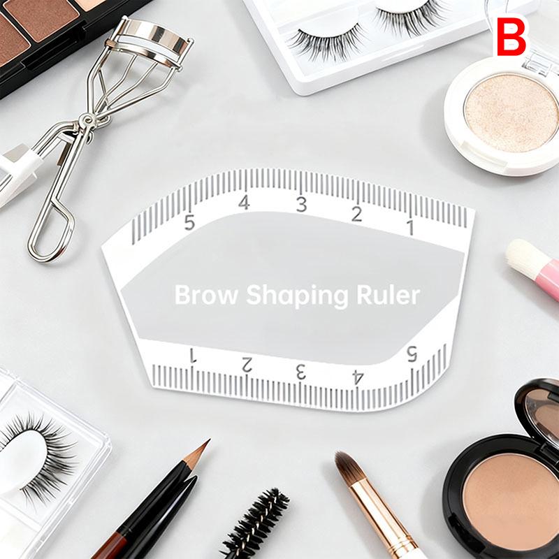 1PCS Brow Mapping Ruler Eyebrow Shaping Ruler 1 Minute Fast Drawing Design Brow Easy Tool Microblading Permanent Makeup Stencils