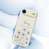 For iPhone 17 Air Case Sketch Flowers Pattern Printing Straight Edge TPU Phone Back Cover