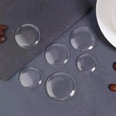 Watch Accessories 25-36MM Acrylic Round Watch Mirror Lid Watch Replacement Mask Transparent Surface Flat Face Mirror