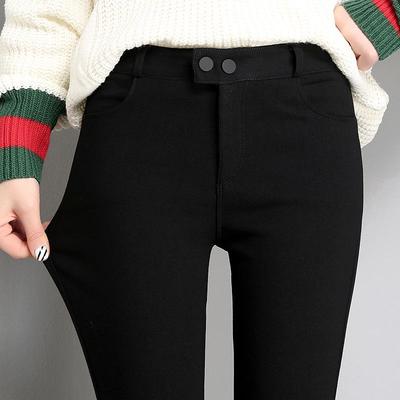 Women's High-Waist Slim-Fit Leggings - New Early Autumn Tight-Fitting Black Pencil Pants