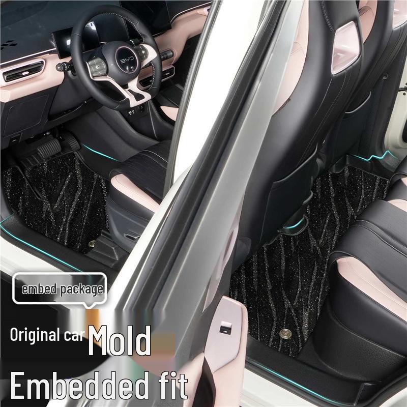 2025 BYD Seagull Dolphin TPE Full Coverage Smart Driving Floor Mats