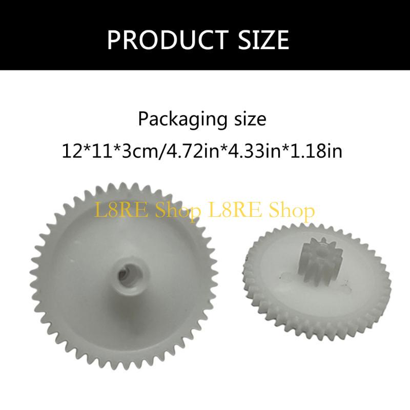 L8RE ABS Gear Brush Gear Replacement Effective Motor Gear Robot Vacuum Accessories Replacement Gear for Blue Side Brush