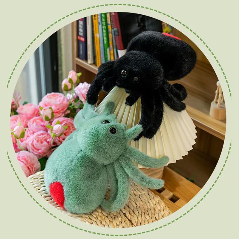 Cute 25Cm Plush Toy Plush Reptile Simulation Spider Hallows' Day Crawling Pet Doll