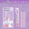 Cute Cartoon Push-Button Eraser for Children - Easy Clean for Primary School Students