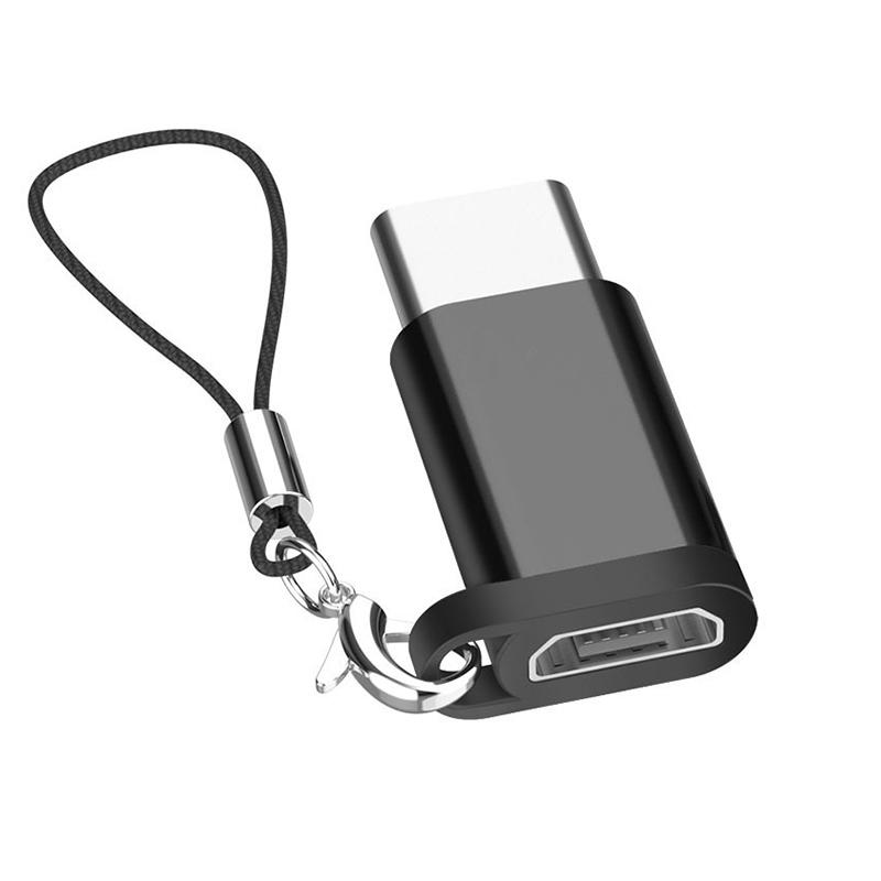 Aluminium Alloy Micro USB To Type C Adapter USB-C Male To Micro USB Female Converter for Samsung LG Oneplus Tablet Support OTG