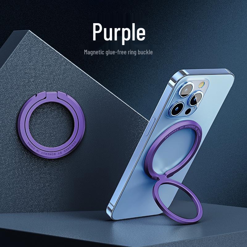 

Magnetic Double Ring Phone Holder & Stand for Binge-Watching and Online Classes