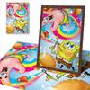 5D DIY Diamond Art Painting Kits for Adults, Cute Pets Full Round Crystal Diamond Kits for Beginner for Home Wall Decorate