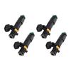 4 Stück Kraftstoffeinspritzdüse für Renault Twingo II 1.2 8V D7F 2007-2014 H8200552714