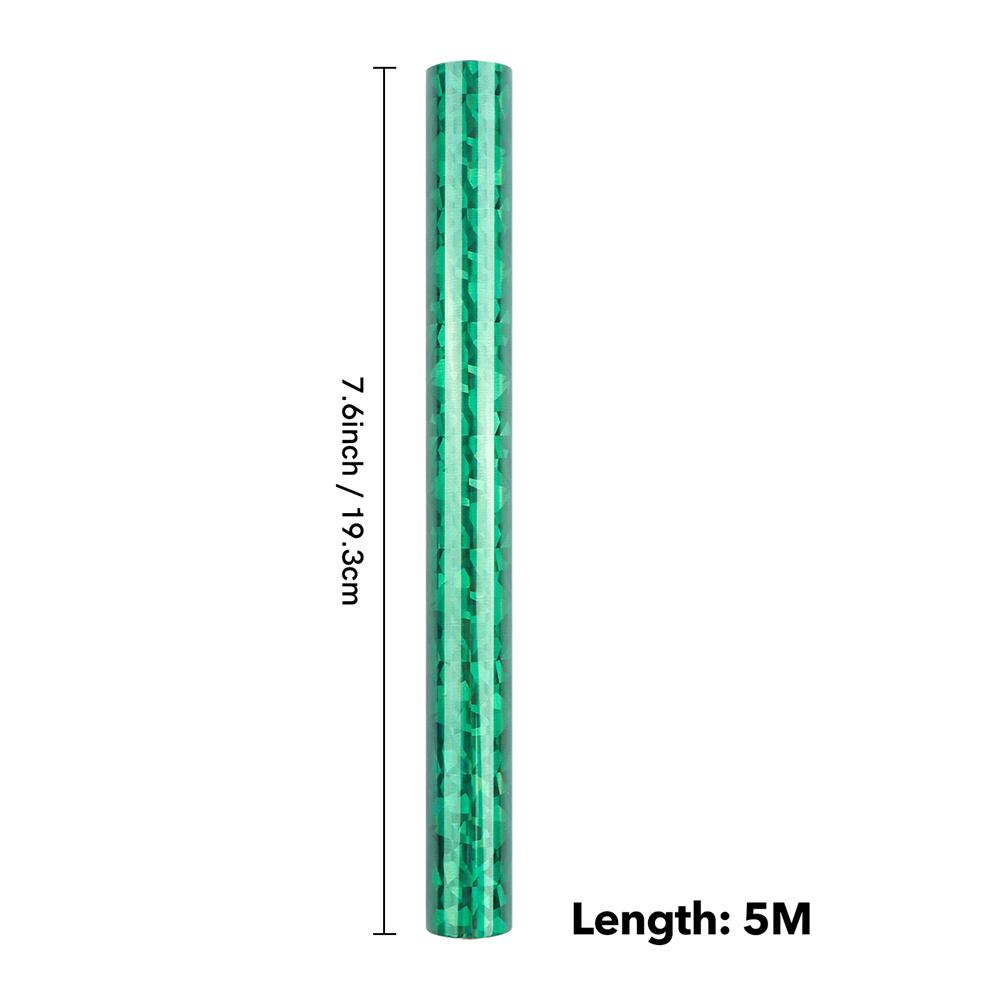 Toner Reactive Foil for Laminator, 4 Assorted Colors Foil Transfer Rolls for Minc Machine&Toner Ink Pen& Deco Gel