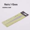 Stainless Steel Metric & Imperial Feeler Gauge Set (1-60mm)