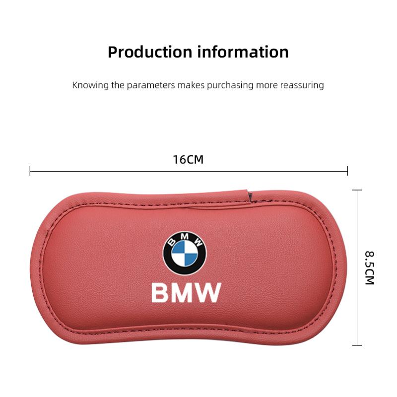 Leather Car Pillow Cushion Elastic Knee Pad Leg Pad Armrest Pad Accessories For BMW Performance E46 E90 E60 F20 X1 F10 F30 X3 XX6