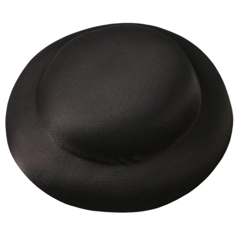 Pillbox Hat Solid Color Top Hat Millinery Fascinator Base Hat for Women Casual Wear Western Fedoras Hostesses Wear