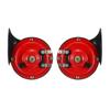 2PCS Universal Loud Car Horn 12V 300DB Electric Snail Train Horn Super Loud Waterproof Horns for Motorcycle Car Truck SUV Boat