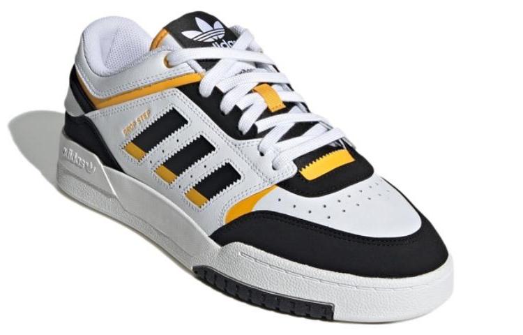 Men's Sneakers Adidas Originals Drop Step Low 'White Black Yellow'