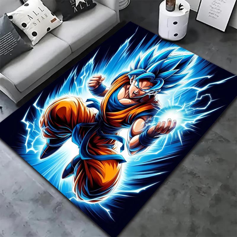 Dywanik Dragon Ball Z do Salonu Sypialni Dekoracja Domowego Sofy Mata Podłogowa Antypoślizgowa dla Dzieci