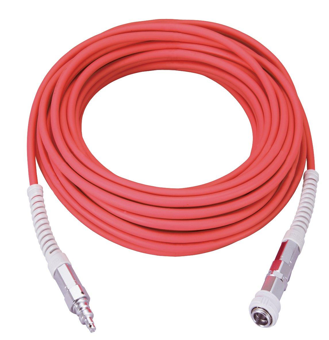 

Makita Гладкий тонкий шланг високого тиску 15 м Високий тиск Зовнішній діаметр 8 мм x Внутрішній діаметр 4 мм A-51742 [Для цвяхозабивача] червоний