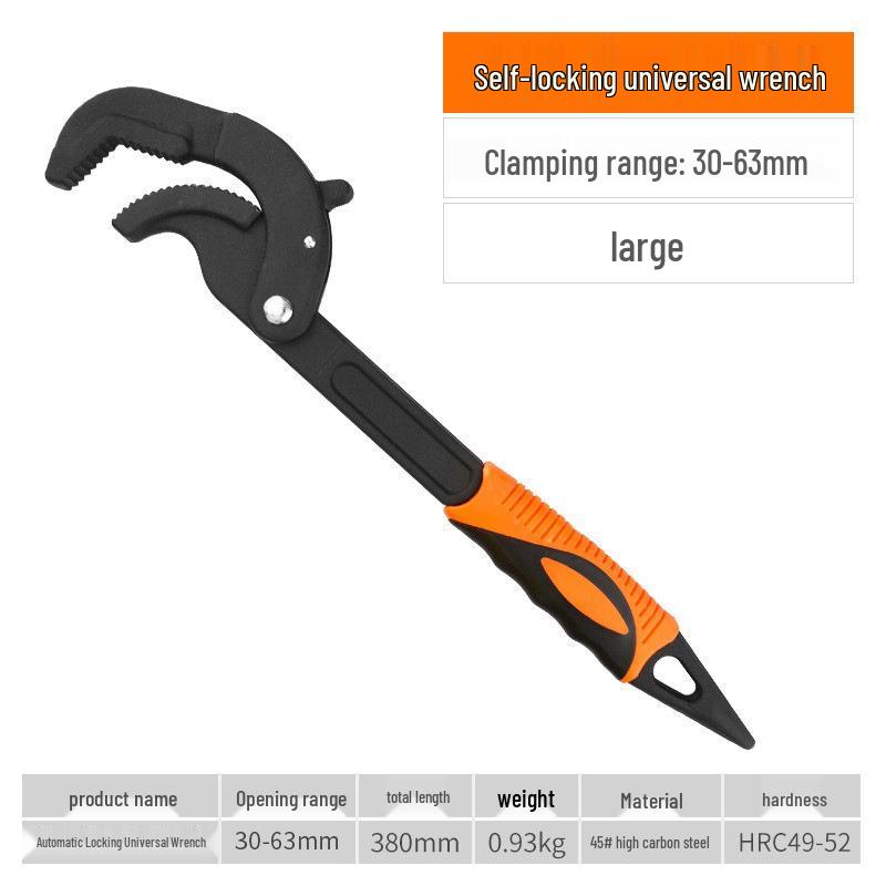 Multifunktions-Schnellöffnungs-Universal-Schraubenschlüssel-Set