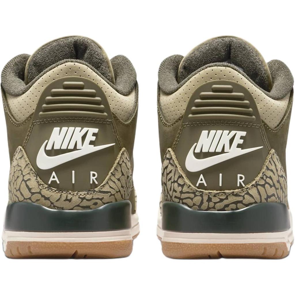 Air Jordan 3 Retro PS Medium Olive Preschool Shoes DM0966-202