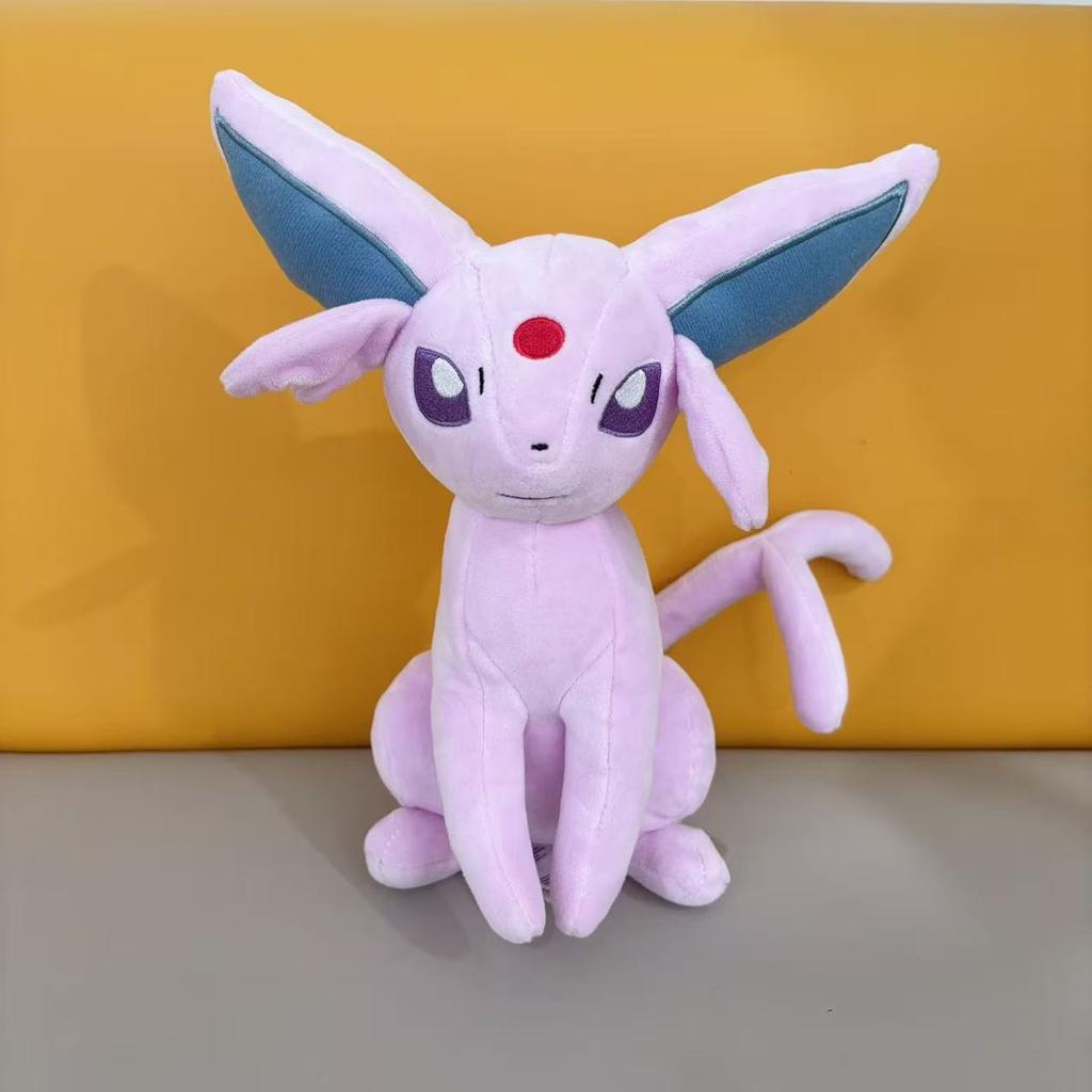 18-28cm Plush Toy Grookey Sprigatito Oshawott Leafeon Espeon Morpeko Gonbe Mimikyu Anime Figure Peluche Toys