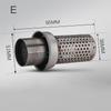 MOKALA SPEED Modified 51mm 60mm Muffler Honeycomb Catalyst Sound Eliminator Motorcycle Exhaust DB Killer