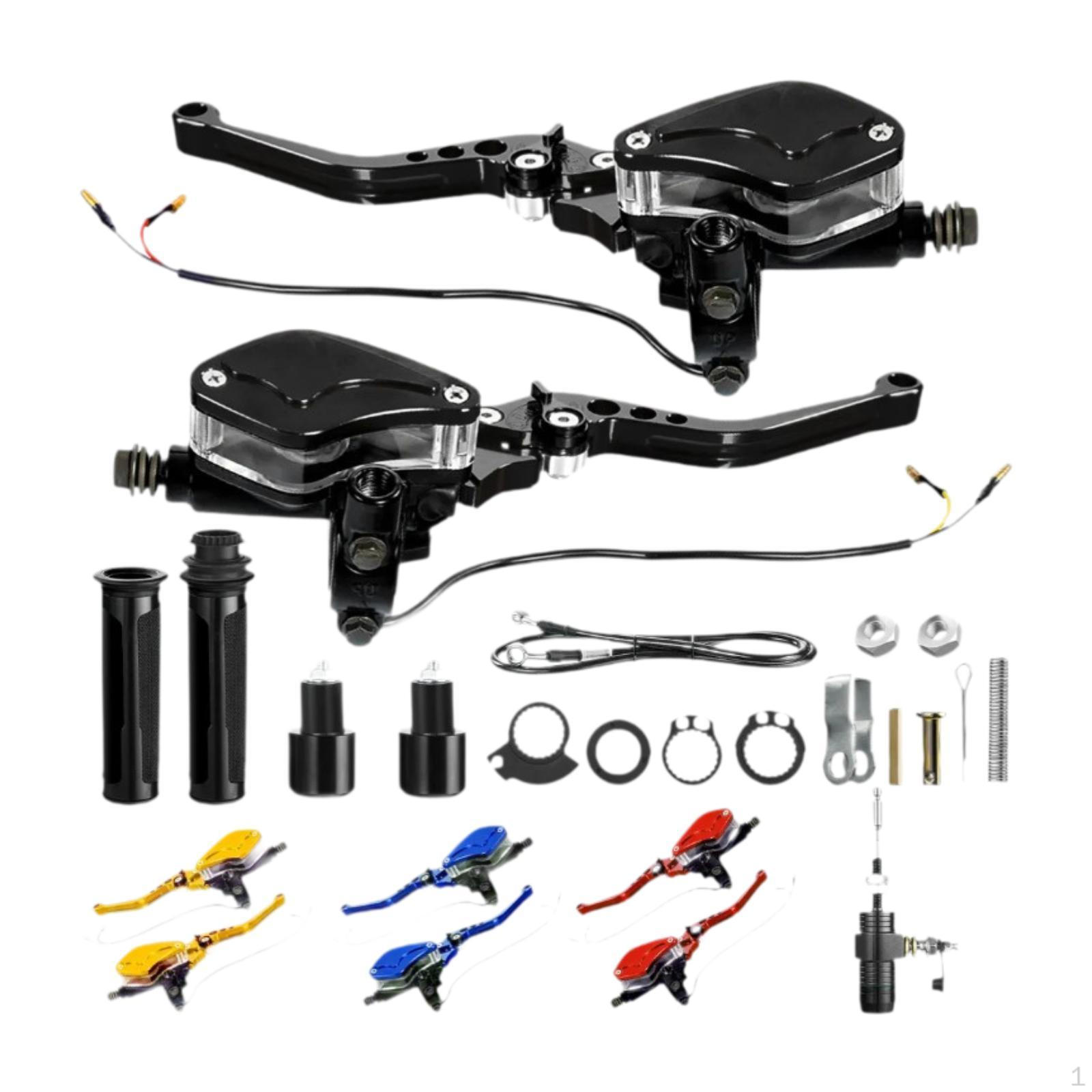 

Мотоциклетные рычаги сцепления и тормоза, простые в установке, главный цилиндр