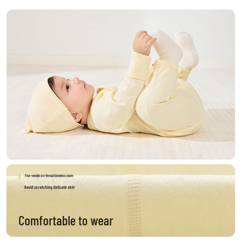 Balabala Infant Pure Cotton Long-Sleeve Romper 59