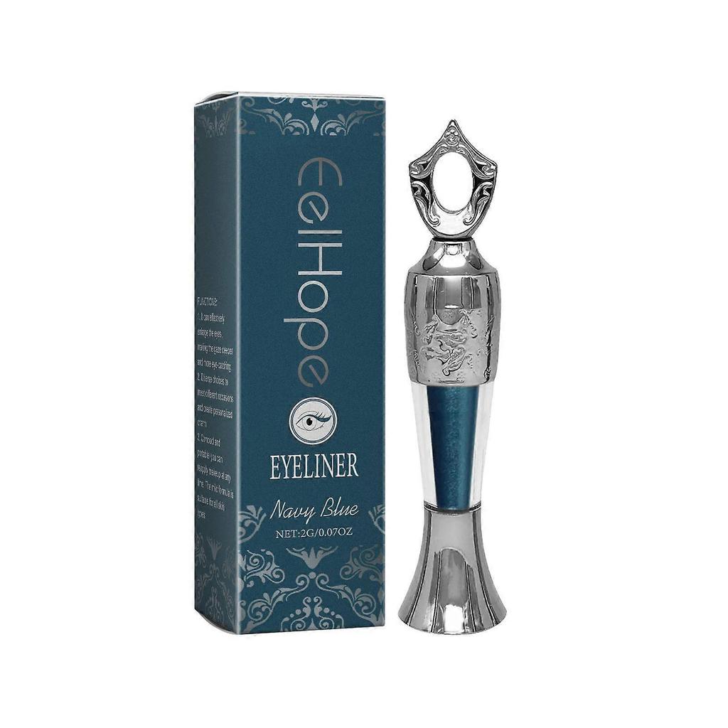 Flüssiger Eyeliner Stift seidenglatte einfache Anwendung natürliche Farbe feuchtigkeitsspendend komfortables Augen Make-up schwarz 2g