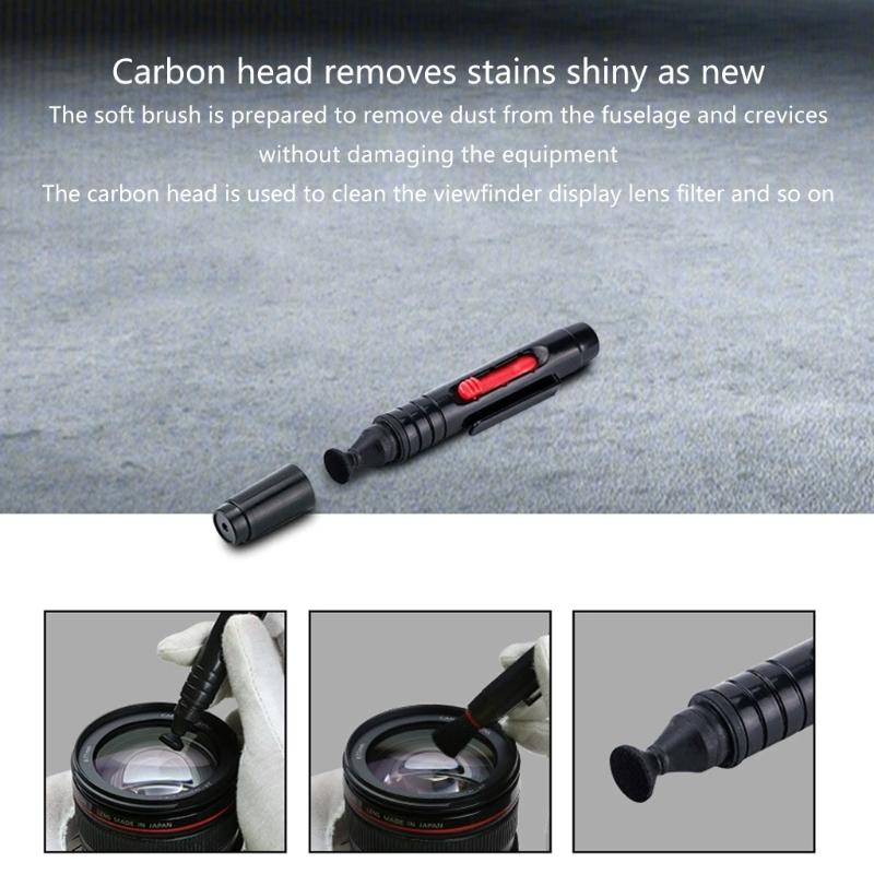 Convenient Double Head Lens Cleaner Pen For DSLR Cameras And Opticals Devices With Portable Design for Everyday Use