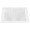 Cabinet Doors with Louvered Design 4 Pcs White 69 X 49.4 Cm Solid Wood